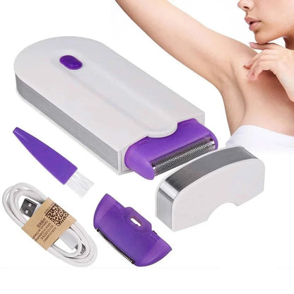 ✨ Painless Mini Epilator USB Rechargeable