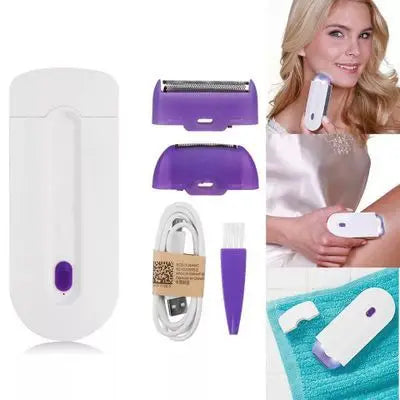 ✨ Painless Mini Epilator USB Rechargeable